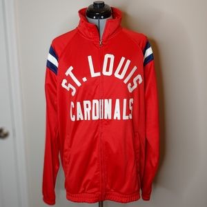 St Louis Cardinals MLB zip jacket medium EUC